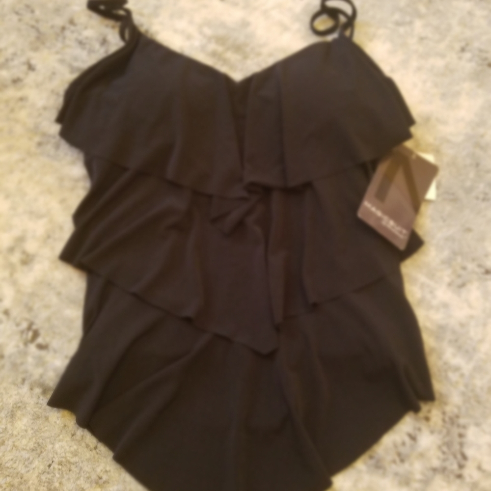 Magic suit flounce tankini
